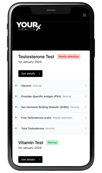 Hormone Test Example